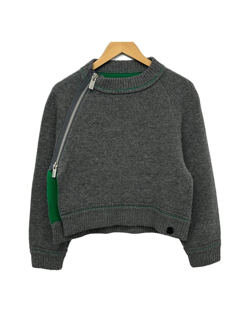 Sacai Gray Women's Sweater #329305S73B